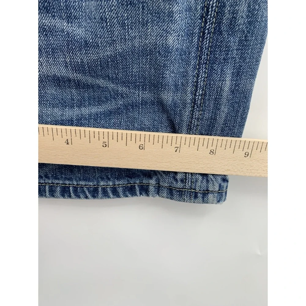 Levis 514 Jeans Men 38x30‎ Blue Straight Fade Medium Wash American Denim Pants